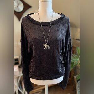 Free People stretch long sleeve top